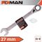 FIXMAN Reversible Combination Ratcheting Wrench 27mm